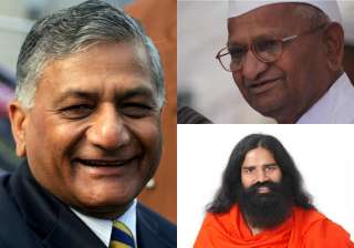 retd gen v k singh says he has no immediate plans... retd gen v k singh says he has no immediate plans...
