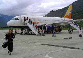 royal bhutan airlines flight makes emergency... royal bhutan airlines flight makes emergency...