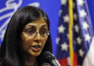 senior us diplomat nisha biswal meets indian... senior us diplomat nisha biswal meets indian...