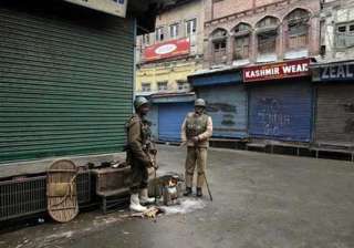 separatist shutdown hits life in kashmir - India... separatist shutdown hits life in kashmir - India...