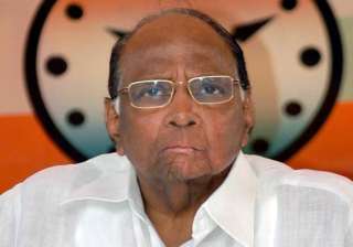 sharad pawar attacks congress on bank issue -... sharad pawar attacks congress on bank issue -...