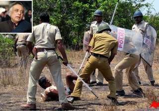 shiv sena politicising jaitapur issue says jairam... shiv sena politicising jaitapur issue says jairam...