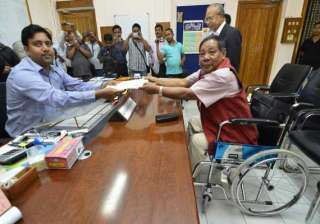 six including p.a. sangma file nominations in... six including p.a. sangma file nominations in...