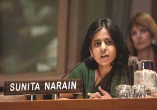 speeding car hits environmentalist sunita narain... speeding car hits environmentalist sunita narain...