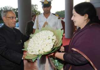 tamil nadu cm jayalalithaa meets president -... tamil nadu cm jayalalithaa meets president -...