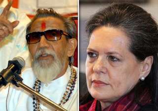 thackeray questions sonia s contribution... thackeray questions sonia s contribution...