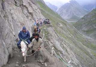 traditional pahalgam route to amarnath to open on... traditional pahalgam route to amarnath to open on...