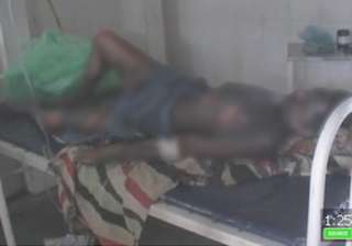 tribal youth set on fire in mp - India TV tribal youth set on fire in mp - India TV