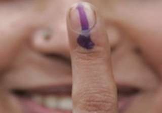 turnout 55 58 per cent voting peaceful in delhi... turnout 55 58 per cent voting peaceful in delhi...