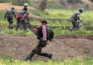 two policemen two maoists killed in chhattisgarh... two policemen two maoists killed in chhattisgarh...