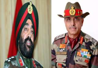 two top generals visit keran take stock of ground... two top generals visit keran take stock of ground...