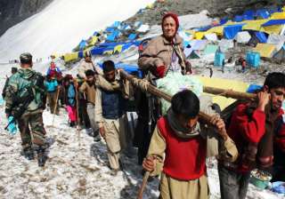 two more amarnath pilgrims die toll rises to... two more amarnath pilgrims die toll rises to...