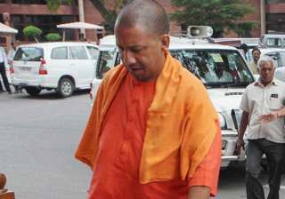 up police prevents bjp mp yogi adityanath from... up police prevents bjp mp yogi adityanath from...