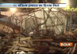 one dead over 50 trapped in building collapse in... one dead over 50 trapped in building collapse in...