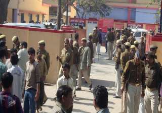 uttar pradesh official tries to set himself on... uttar pradesh official tries to set himself on...
