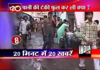water woes in mumbai continues for 2nd day -... water woes in mumbai continues for 2nd day -...