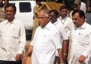yeddyurappa to sit on dharna - India TV yeddyurappa to sit on dharna - India TV