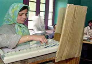 79 pc polling in kashmir panchayat polls - India... 79 pc polling in kashmir panchayat polls - India...