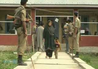 4 059 polling booths in kashmir declared critical... 4 059 polling booths in kashmir declared critical...