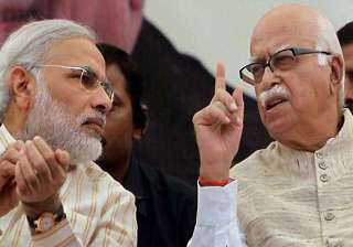 advani endorses modi s view on compulsory voting... advani endorses modi s view on compulsory voting...