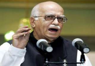 advani campaigns for bjp candidates in west... advani campaigns for bjp candidates in west...