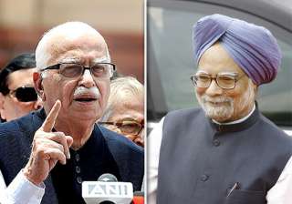 advani takes potshots at pm - India TV advani takes potshots at pm - India TV