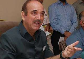azad rules out early lok sabha elections - India... azad rules out early lok sabha elections - India...