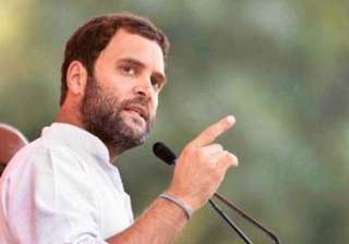 bjp does not believe in empowering people rahul... bjp does not believe in empowering people rahul...