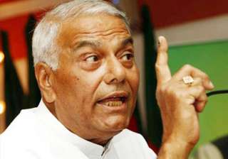 bjp not aggressive against govt in rs yashwant... bjp not aggressive against govt in rs yashwant...