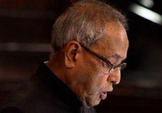 bjp relieved as president cuts short his bihar... bjp relieved as president cuts short his bihar...