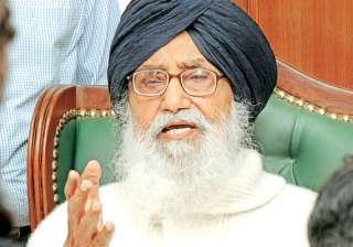 badal slams congress asks not to meddle in punjab... badal slams congress asks not to meddle in punjab...