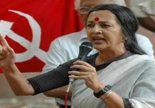 brinda karat lashes out at mamata over bareilly... brinda karat lashes out at mamata over bareilly...