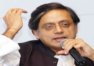 bring political parties under rti act shashi... bring political parties under rti act shashi...