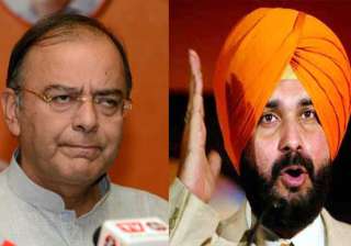field arun jaitley in place of sidhu from... field arun jaitley in place of sidhu from...