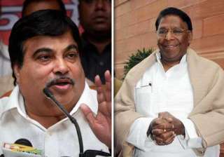 gadkari demands apology from narayanasamy - India... gadkari demands apology from narayanasamy - India...