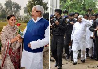 in pics lalu s journey from emergency hero to... in pics lalu s journey from emergency hero to...