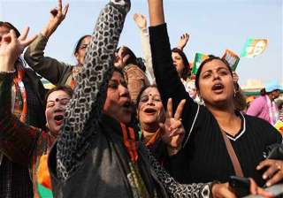 delhi polls bjp workers accuse party of ignoring... delhi polls bjp workers accuse party of ignoring...