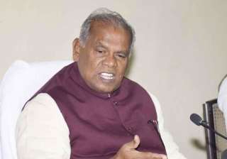 ex bihar cm manjhi mulls floating party before... ex bihar cm manjhi mulls floating party before...