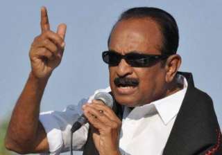 vaiko demands scrapping of neutrino project in tn... vaiko demands scrapping of neutrino project in tn...