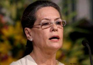 sonia gandhi targets narendra modi slams nda govt... sonia gandhi targets narendra modi slams nda govt...