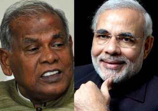 former bihar cm manjhi meets pm modi ahead of... former bihar cm manjhi meets pm modi ahead of...
