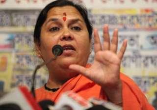 river linking has immense benefits says uma... river linking has immense benefits says uma...