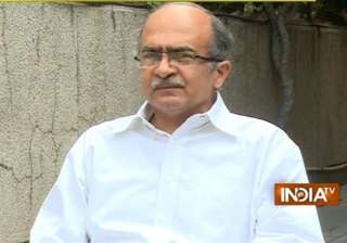 aap has now become a khap panchayat says prashant... aap has now become a khap panchayat says prashant...