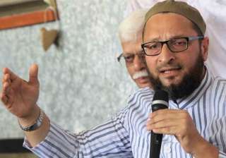 owaisi hits out at sena seeks action against... owaisi hits out at sena seeks action against...