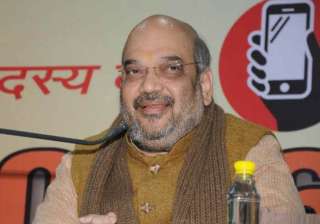 amit shah holds brainstorming session with first... amit shah holds brainstorming session with first...