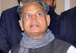ashok gehlot condemns giriraj s comments on sonia... ashok gehlot condemns giriraj s comments on sonia...