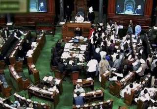 lok sabha disrupted over giriraj singh s remark... lok sabha disrupted over giriraj singh s remark...