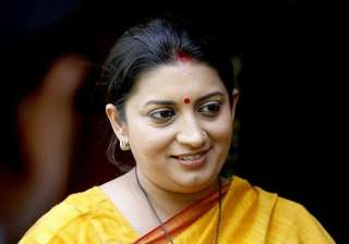 smriti irani for decisive role to women in bihar... smriti irani for decisive role to women in bihar...