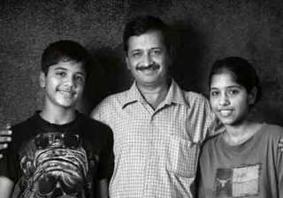in pics arvind kejriwal and his children - India... in pics arvind kejriwal and his children - India...