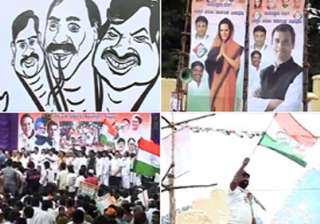 congress padayatra ends party holds rally in... congress padayatra ends party holds rally in...